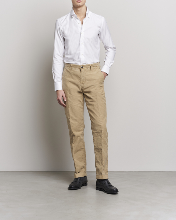 Homme | Chemises | A Day's March | Abu Linen Shirt Seaweed