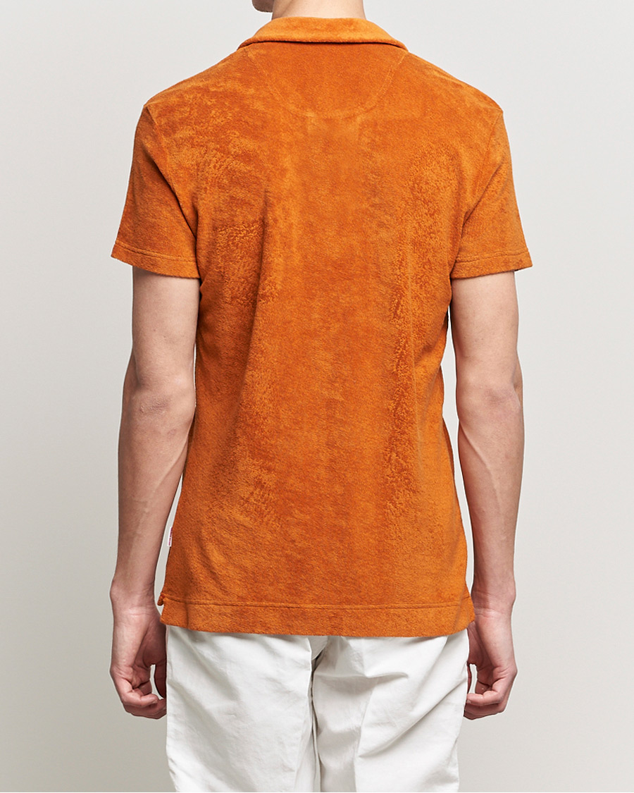 Homme | Polos | Orlebar Brown | Terry Polo Amber