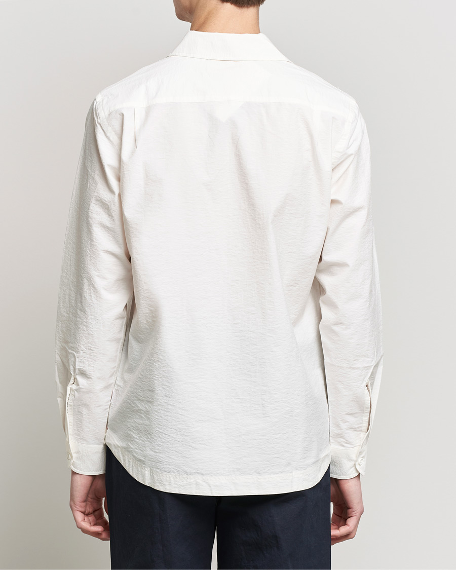 Homme | Chemises | Orlebar Brown | Ridley Resort Collar Cotton Shirt White Sand