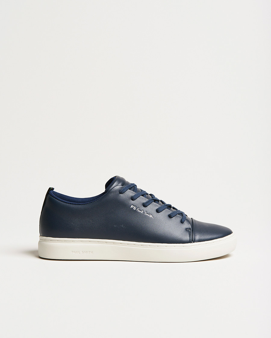 Homme | Baskets | PS Paul Smith | Lee Cap Toe Leather Sneaker Navy