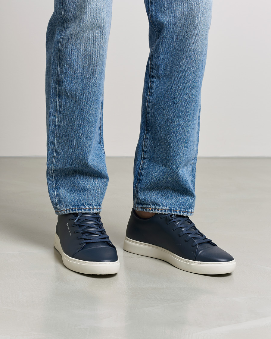 Homme | Baskets | PS Paul Smith | Lee Cap Toe Leather Sneaker Navy