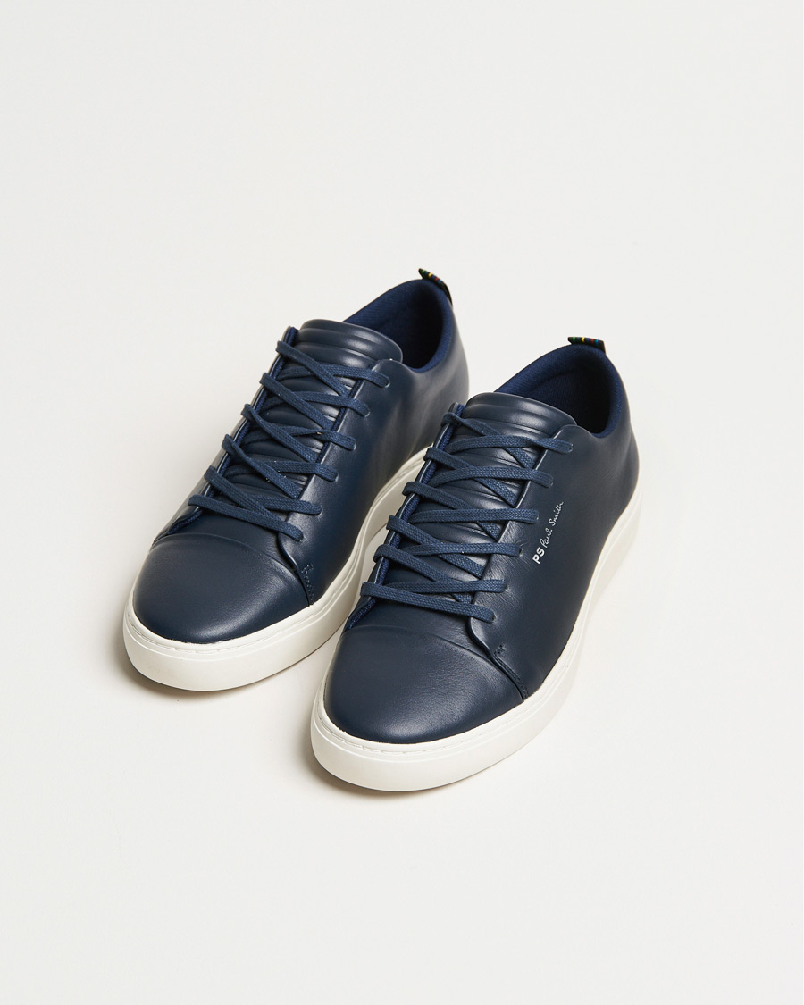 Homme | Baskets | PS Paul Smith | Lee Cap Toe Leather Sneaker Navy