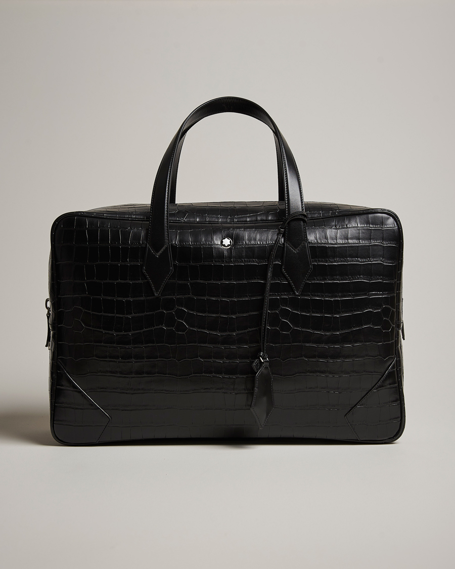 Homme | Montblanc Meisterstück Selection Leather Duffle Black | Montblanc | Meisterstück Selection Leather Duffle Black