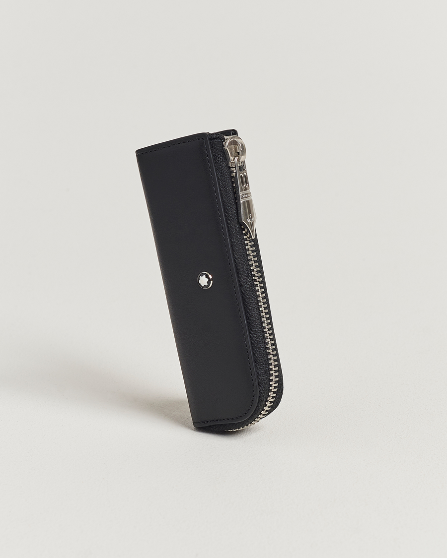 Homme | Stylos | Montblanc | Meisterstück 1-Pen Pouch Heritage Rouge Et Noir Black