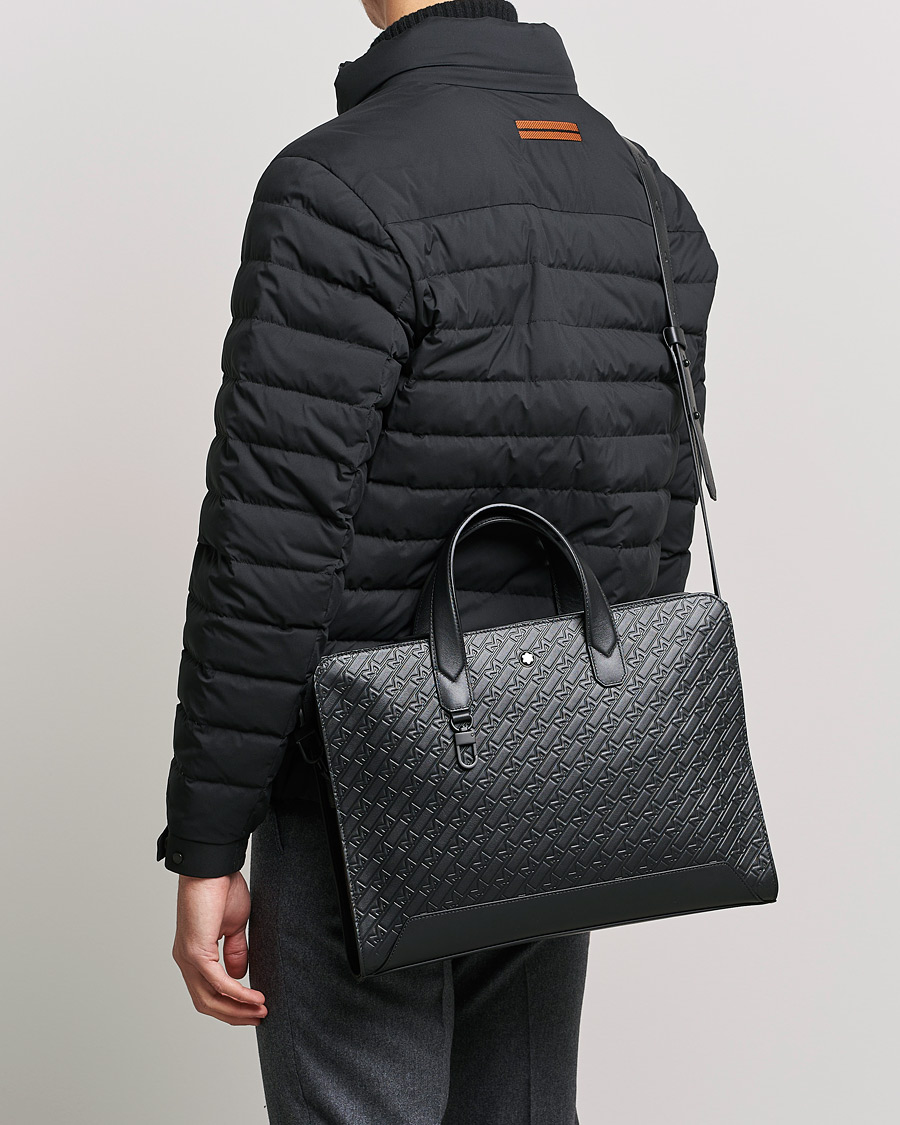 Homme | Montblanc M Gram Thin Document Case Black | Montblanc | M Gram Thin Document Case Black
