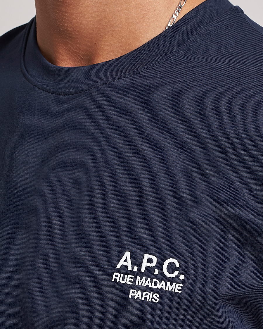 Homme | T-shirts | A.P.C. | Raymond T-Shirt Navy