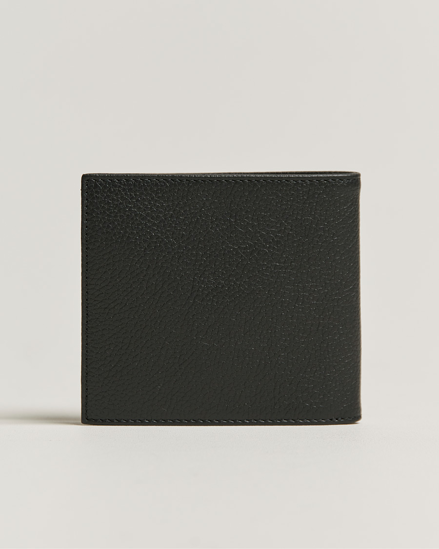 Heren | A.P.C. Grain Leather Wallet Black | A.P.C. | Grain Leather Wallet Black