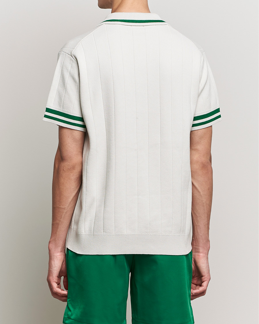 Homme | Polos | GANT | Raquet Club Knitted Polo Creme