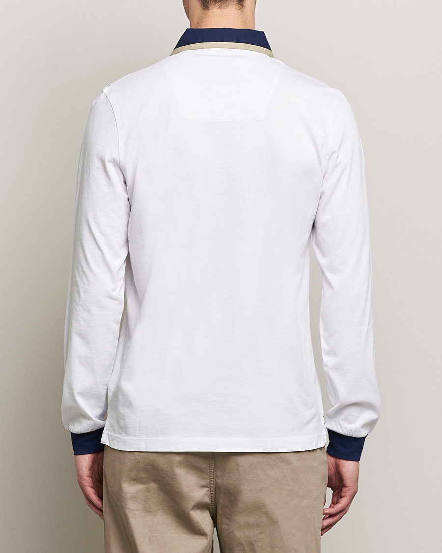 Heren | Truien | Aeronautica Militare | Long Sleeve Polo Off White