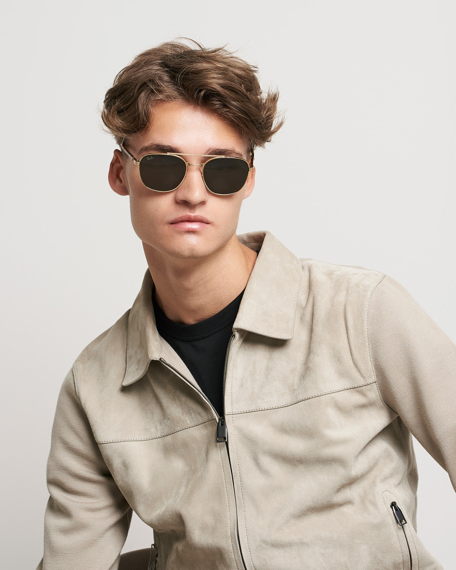 Homme | Ray-Ban 0RB3688 Sunglasses Havana/Gold | Ray-Ban | 0RB3688 Sunglasses Havana/Gold