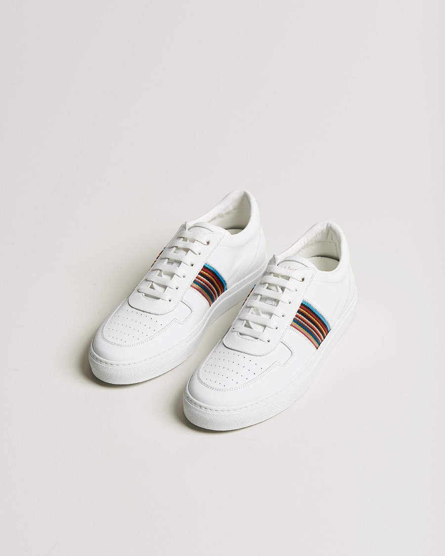 Heren | Paul Smith Fermi Leather Sneaker White | Paul Smith | Fermi Leather Sneaker White