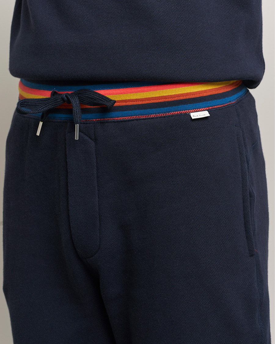 Heren | Paul Smith Bright Stripe Sweat Pant Navy | Paul Smith | Bright Stripe Sweat Pant Navy