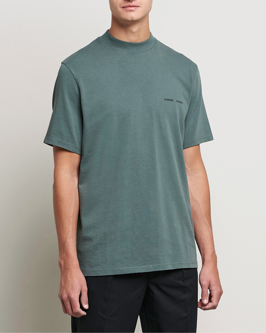 Homme | T-shirts | Samsøe Samsøe | Samsøe & Samsøe Norsbro T-shirt Balsam Green