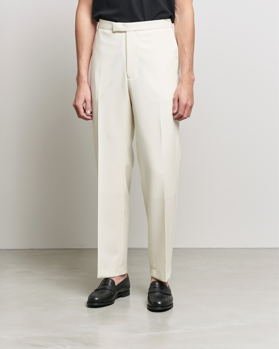 Heren | Pakken | Oscar Jacobson | Figaro Light Wool Tuxedo Creme