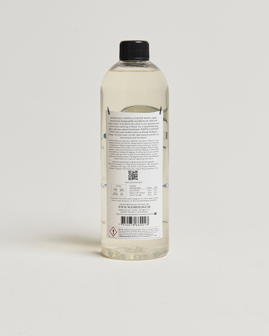 Homme | Entretien Des Vêtements | Washologi | White & Colour Wash 750ml