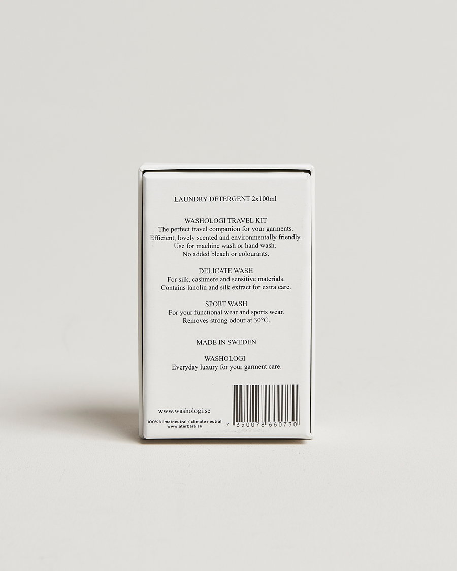 Heren | Washologi Travel Kit 2x100ml | Washologi | Travel Kit 2x100ml