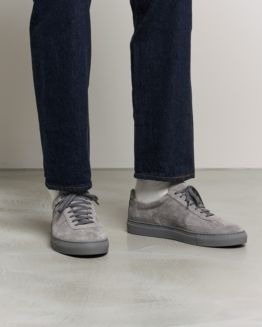 Homme | Sweyd 0662 Calf/Suede Sneakers Grey/Stone | Sweyd | 0662 Calf/Suede Sneakers Grey/Stone