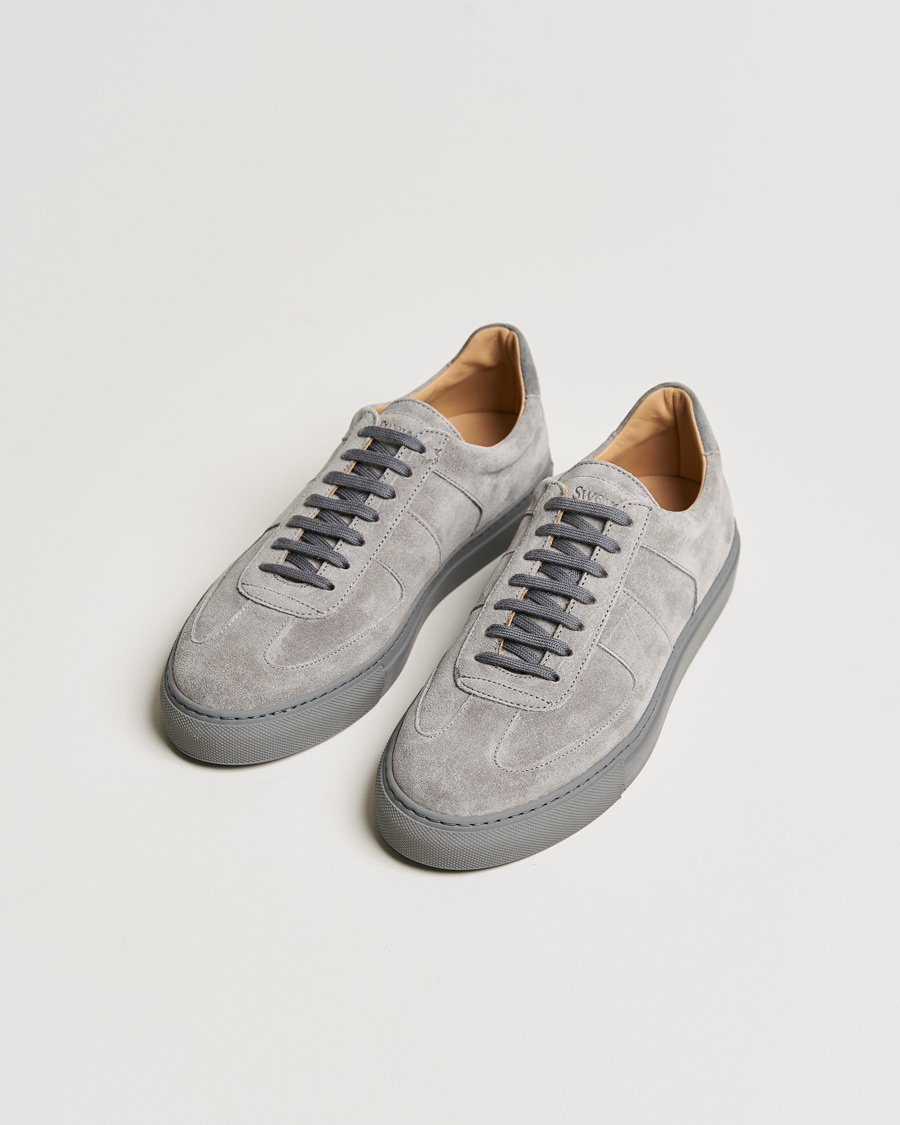 Homme | Sweyd 0662 Calf/Suede Sneakers Grey/Stone | Sweyd | 0662 Calf/Suede Sneakers Grey/Stone