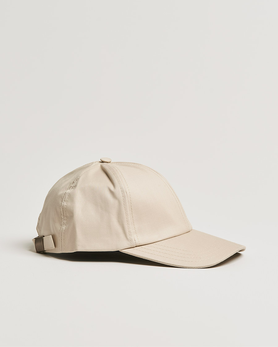 Homme | Mackintosh Tipping Base Ball Cap Putty | Mackintosh | Tipping Base Ball Cap Putty