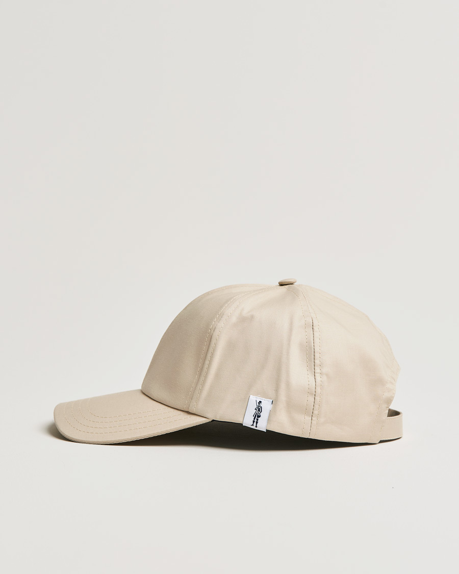 Homme | Mackintosh Tipping Base Ball Cap Putty | Mackintosh | Tipping Base Ball Cap Putty