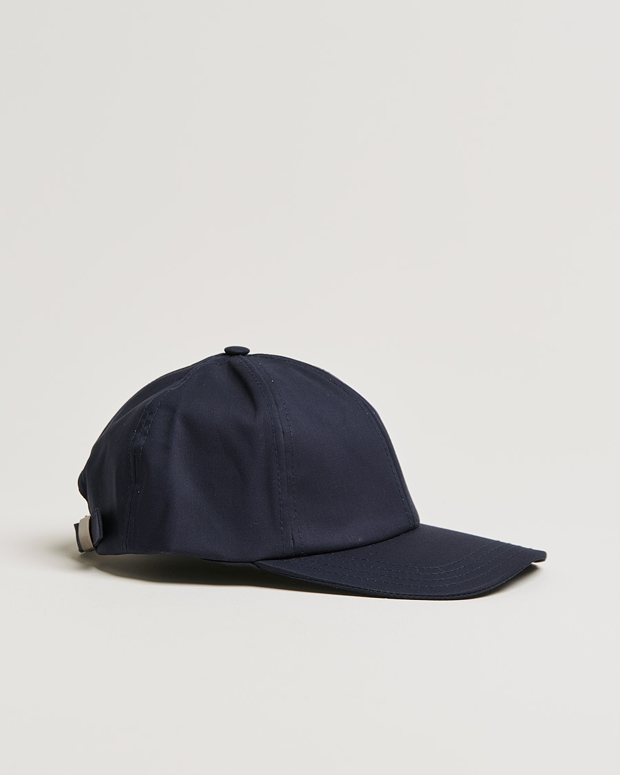 Homme | Mackintosh Tipping Base Ball Cap Navy | Mackintosh | Tipping Base Ball Cap Navy
