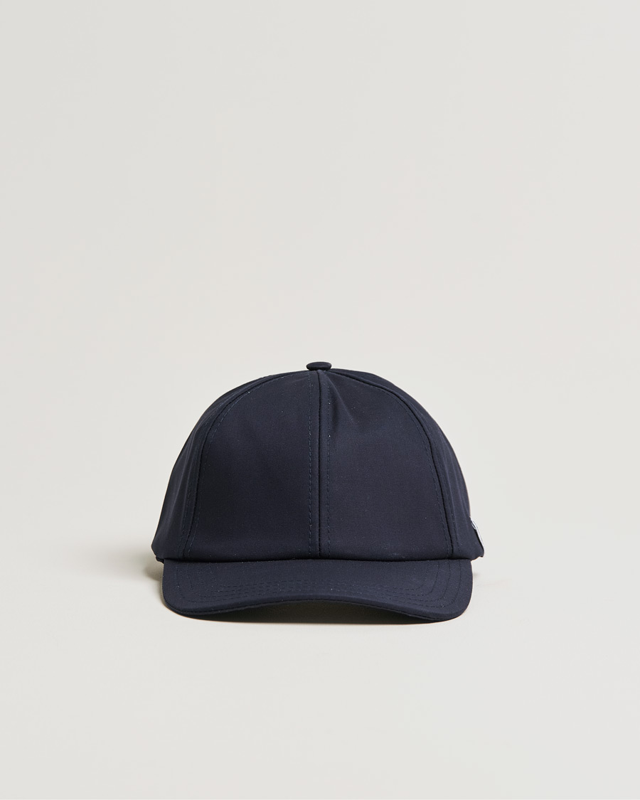 Homme | Mackintosh Tipping Base Ball Cap Navy | Mackintosh | Tipping Base Ball Cap Navy