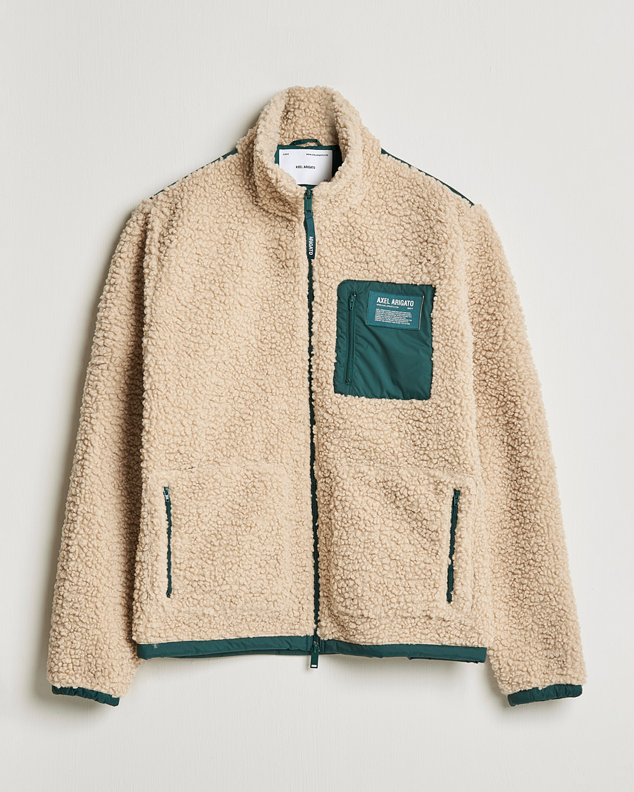 Homme | Pulls Et Tricots | Axel Arigato | Billie Fleece Jacket Beige