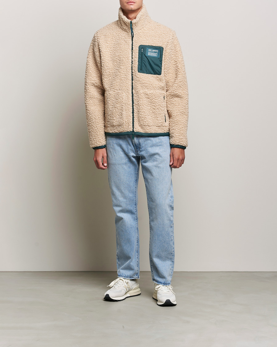 Homme | Pulls Et Tricots | Axel Arigato | Billie Fleece Jacket Beige