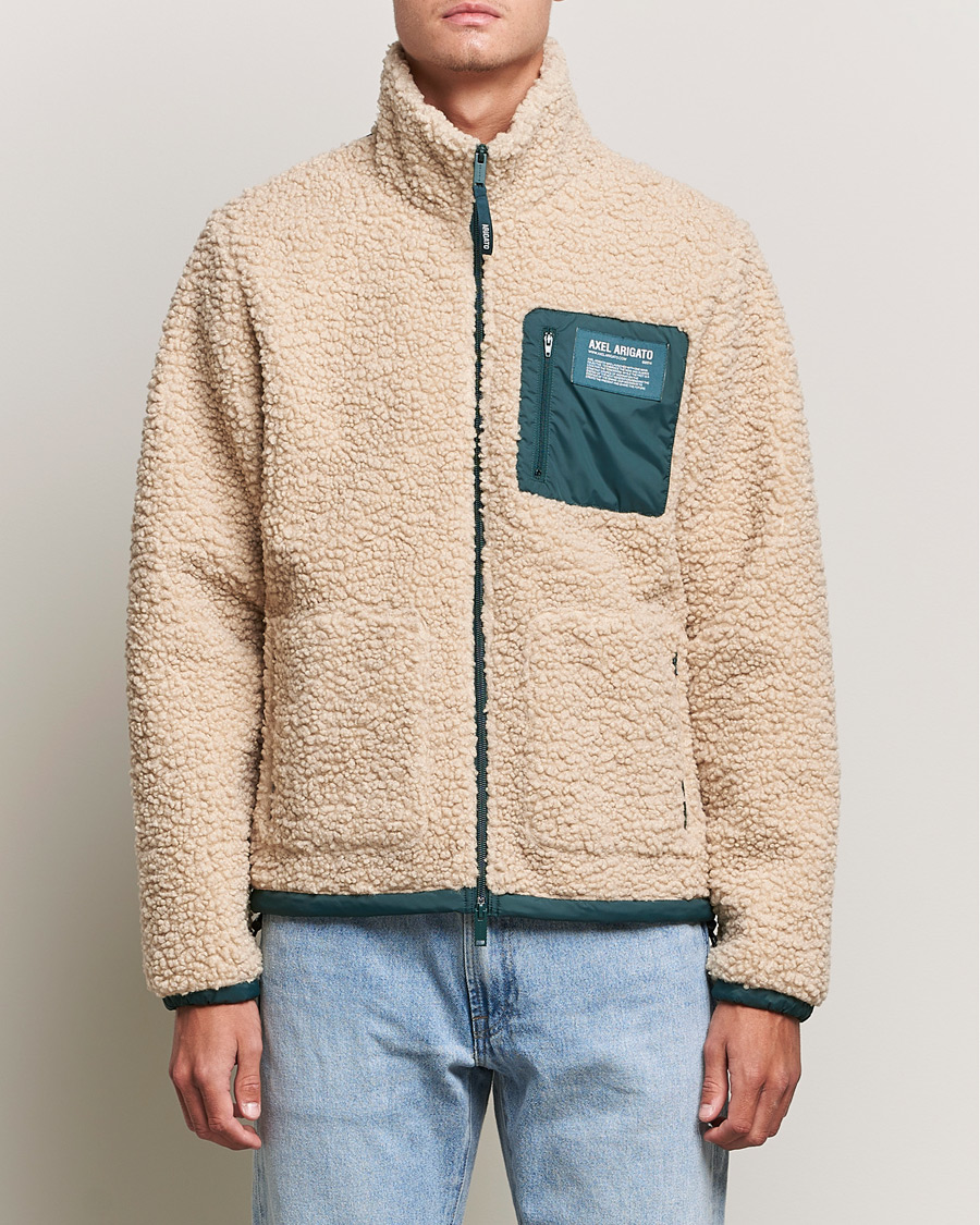 Homme | Pulls Et Tricots | Axel Arigato | Billie Fleece Jacket Beige