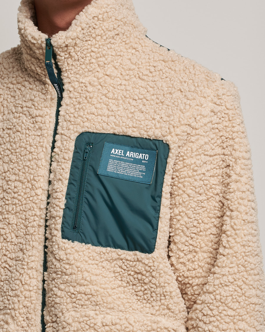 Homme | Pulls Et Tricots | Axel Arigato | Billie Fleece Jacket Beige
