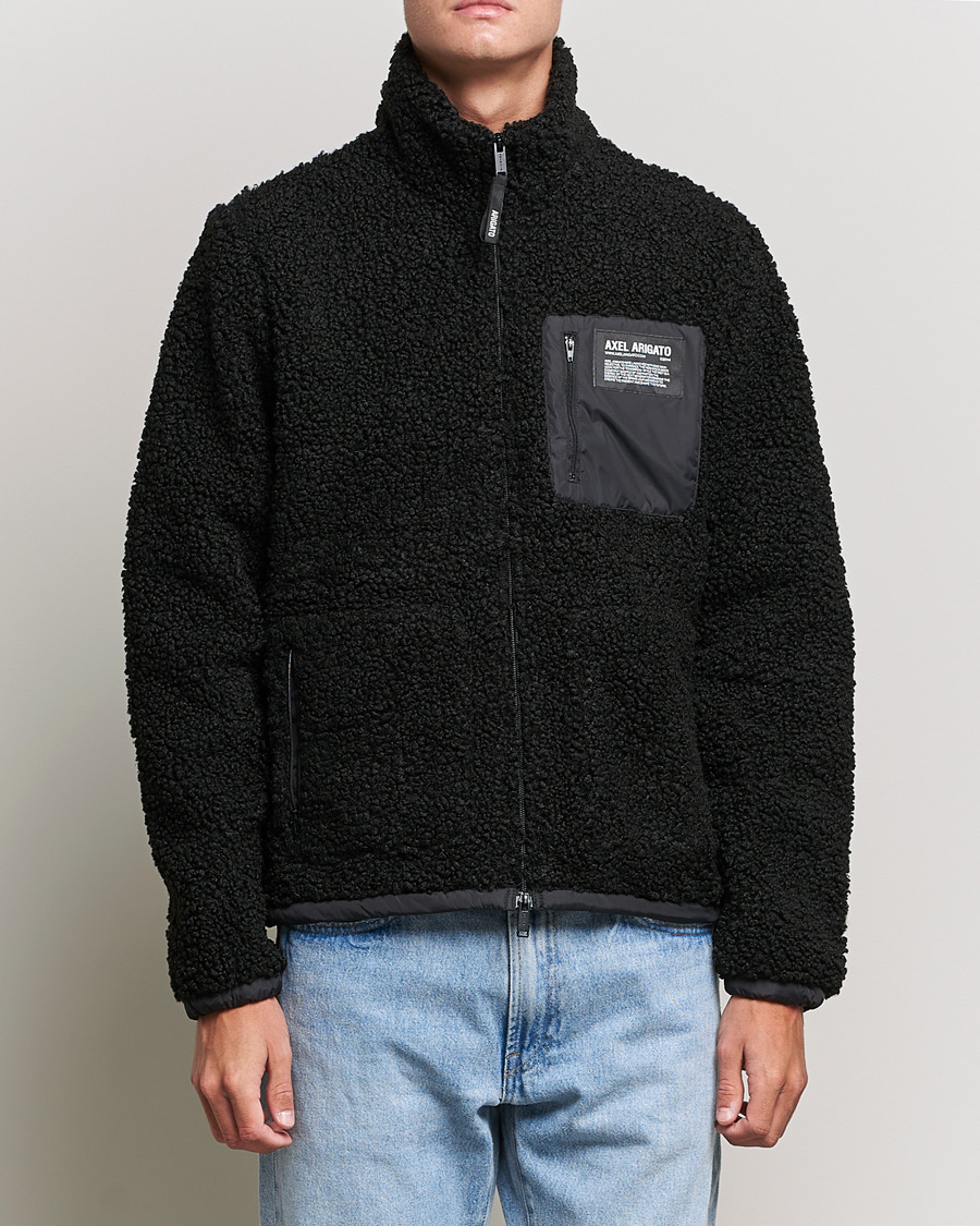 Homme | Pulls Et Tricots | Axel Arigato | Billie Fleece Jacket Black