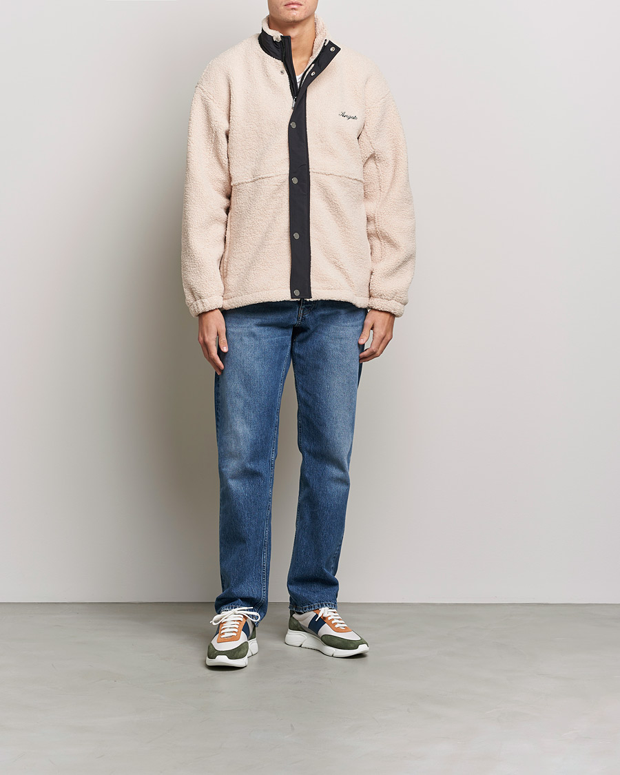 Homme | Pulls Et Tricots | Axel Arigato | Nomad Pile Jacket Beige
