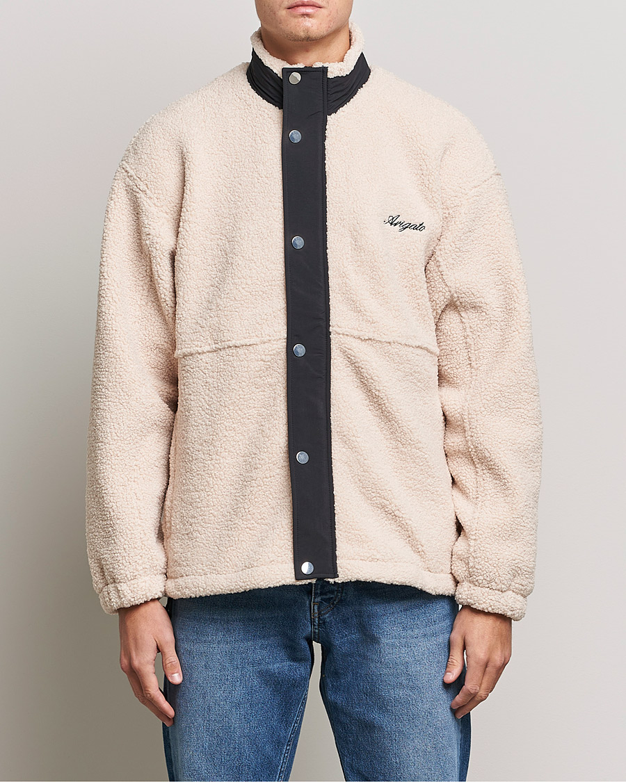 Homme | Pulls Et Tricots | Axel Arigato | Nomad Pile Jacket Beige