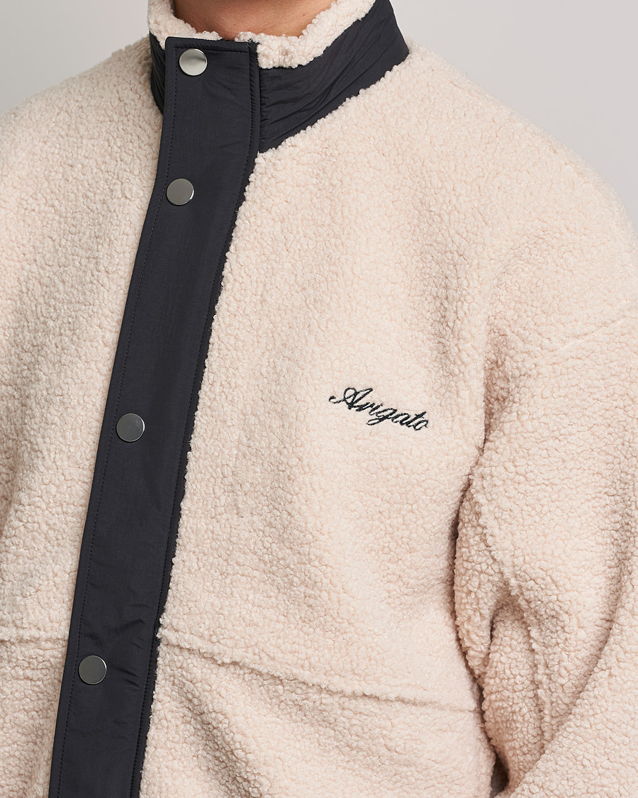 Homme | Pulls Et Tricots | Axel Arigato | Nomad Pile Jacket Beige