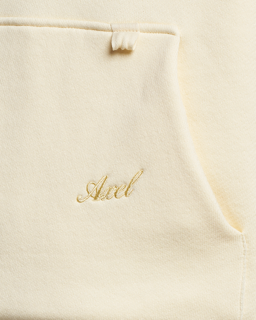 Homme | Pulls Et Tricots | Axel Arigato | Title Hoodie Pale Yellow