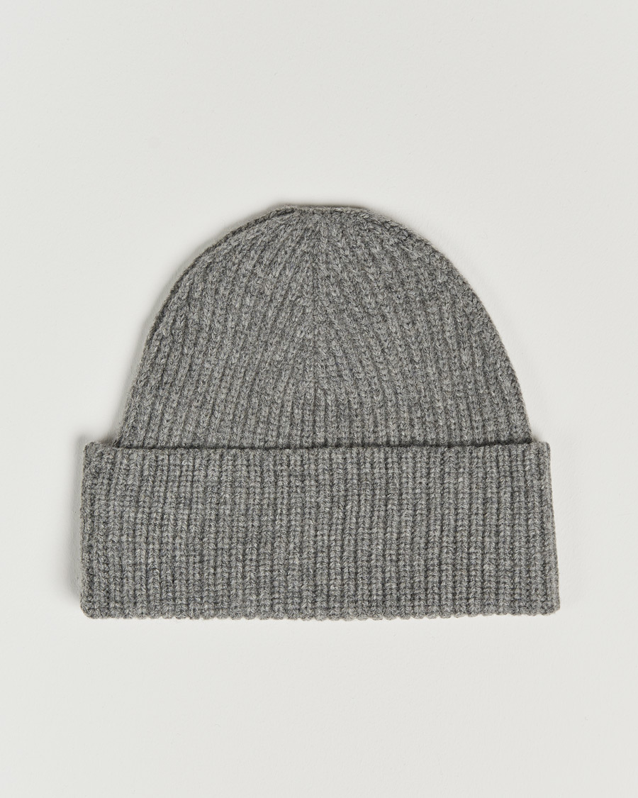 Heren | Axel Arigato Varsity Beanie Grey | Axel Arigato | Varsity Beanie Grey
