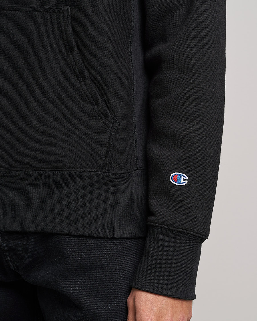 Heren | Truien | Champion | Reverse Weave Soft Fleece Hood Black
