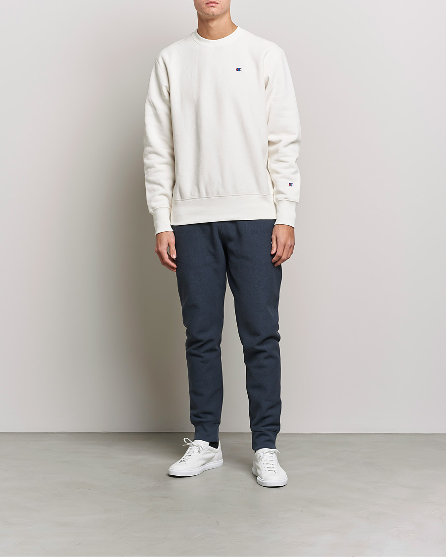 Homme | Pulls Et Tricots | Champion | Reverse Weave Soft Fleece Sweatshirt White