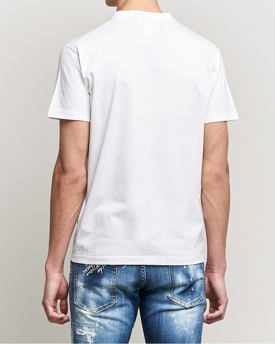 Heren | T-shirts | Dsquared2 | Mountain Cool Tee White
