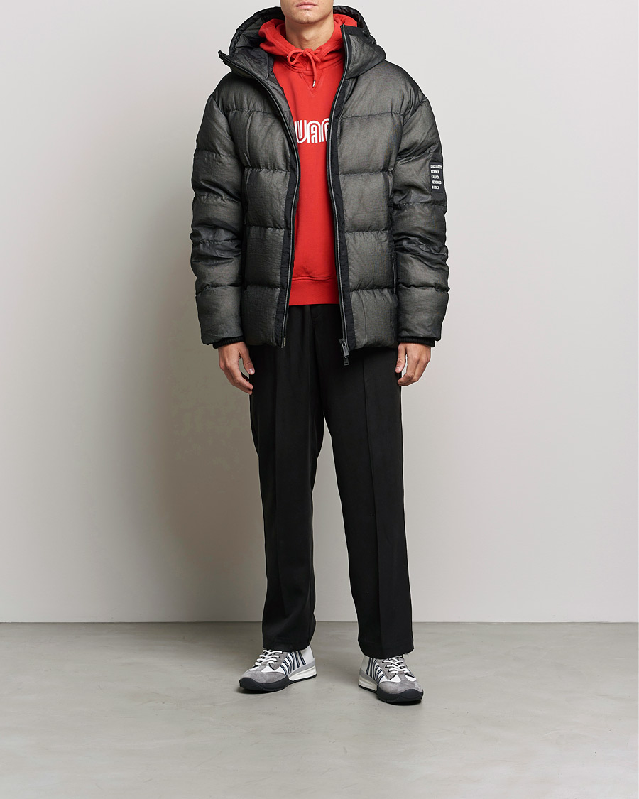 Homme | Manteaux Et Vestes | Dsquared2 | Balaclava Puffer Jacket Black