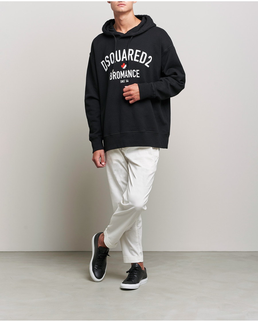 Homme | Pulls Et Tricots | Dsquared2 | Bromance Hoodie Black