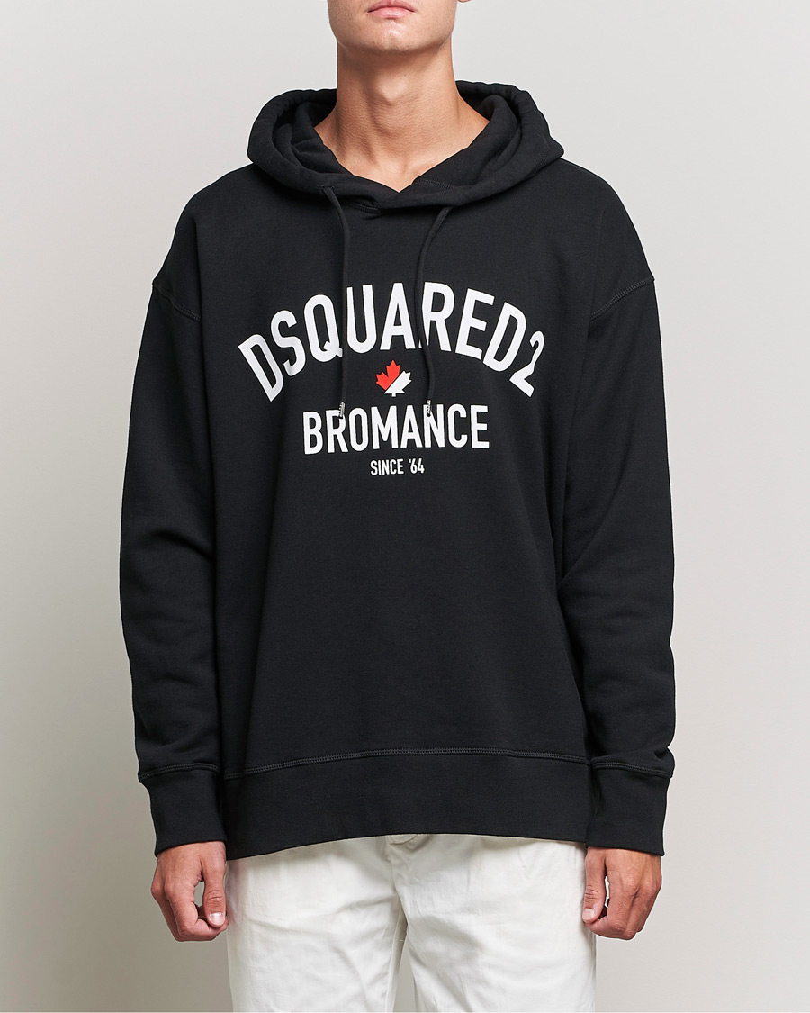 Homme | Pulls Et Tricots | Dsquared2 | Bromance Hoodie Black