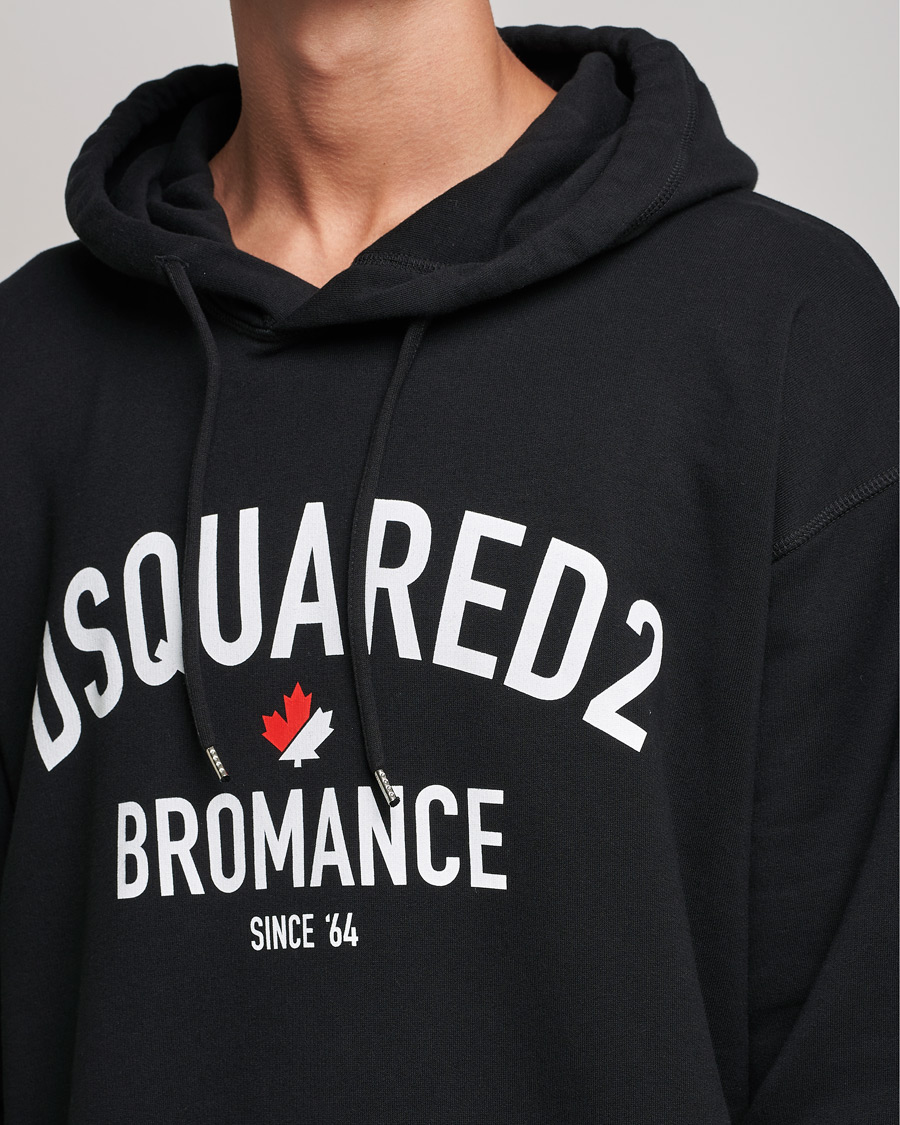 Homme | Pulls Et Tricots | Dsquared2 | Bromance Hoodie Black