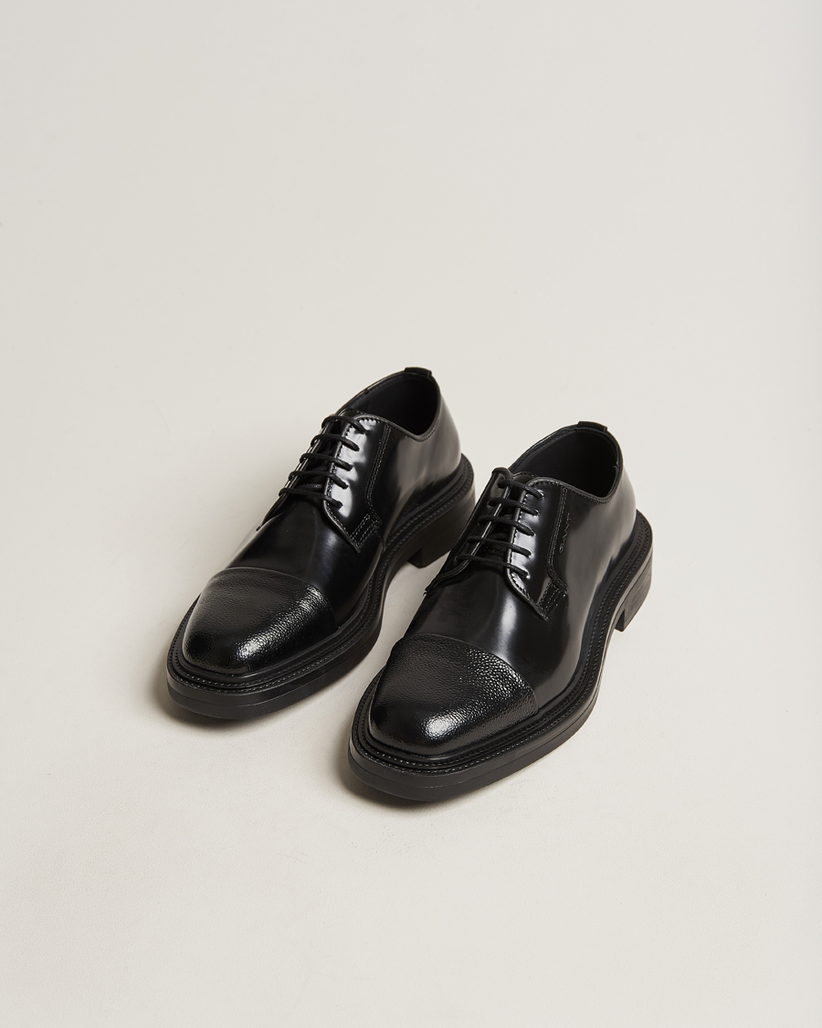 Heren | GANT Fairwyn Leather Low Lace Derby Black | GANT | Fairwyn Leather Low Lace Derby Black