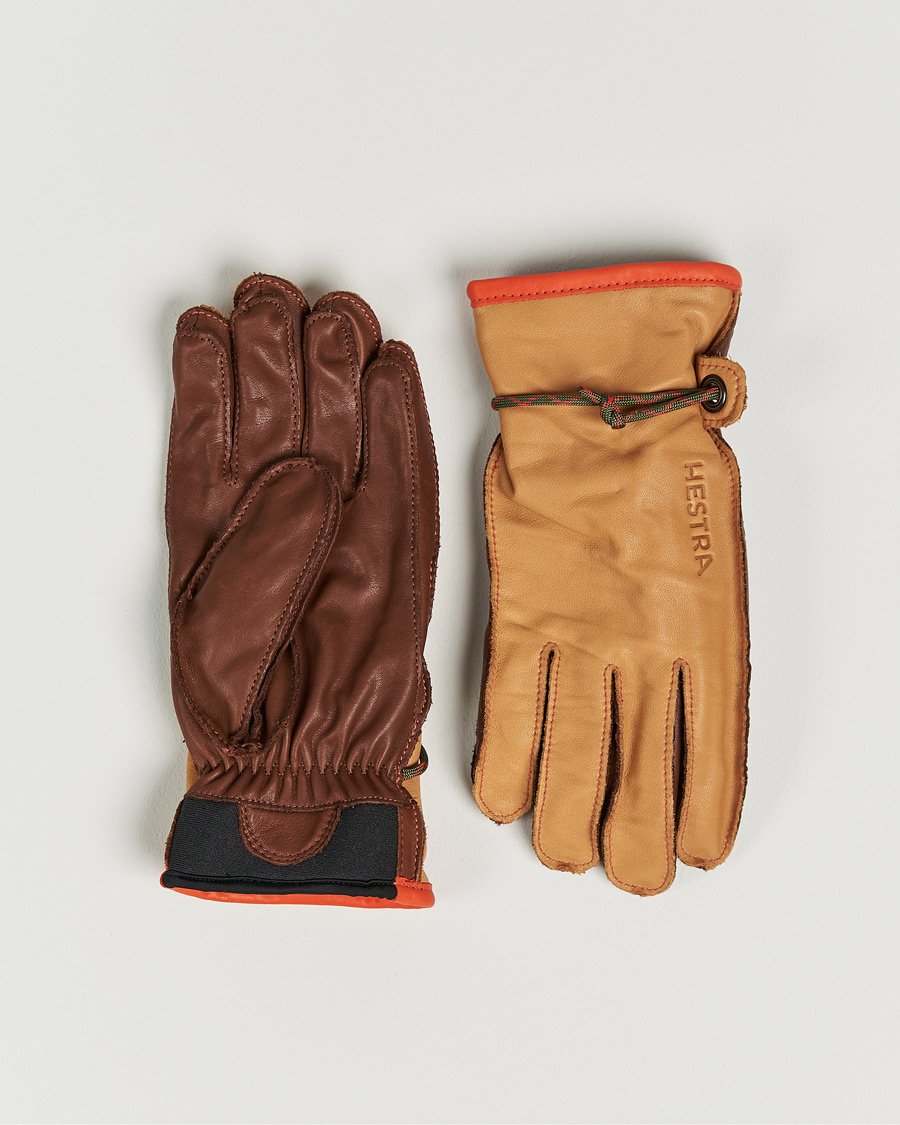 Homme | Gants | Hestra | Wakayama Leather Ski Glove Cognac/Brown