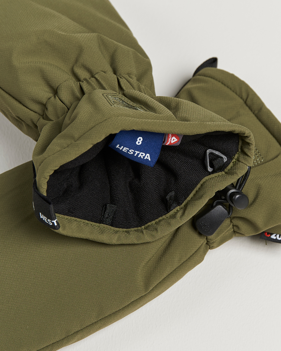 Homme | Hestra Mist Primaloft Waterproof Glove Olive | Hestra | Mist Primaloft Waterproof Glove Olive