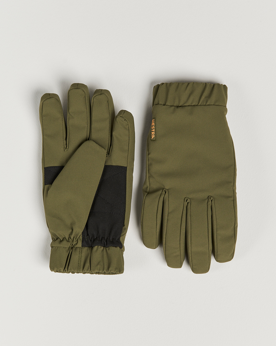Homme | Hestra Axis Primaloft Waterproof Glove Olive | Hestra | Axis Primaloft Waterproof Glove Olive