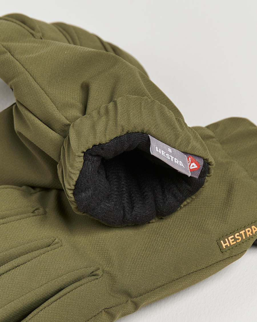 Homme | Hestra Axis Primaloft Waterproof Glove Olive | Hestra | Axis Primaloft Waterproof Glove Olive