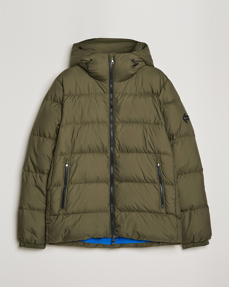 Heren | Jassen | J.Lindeberg | Barrel Down Jacket Forest Green