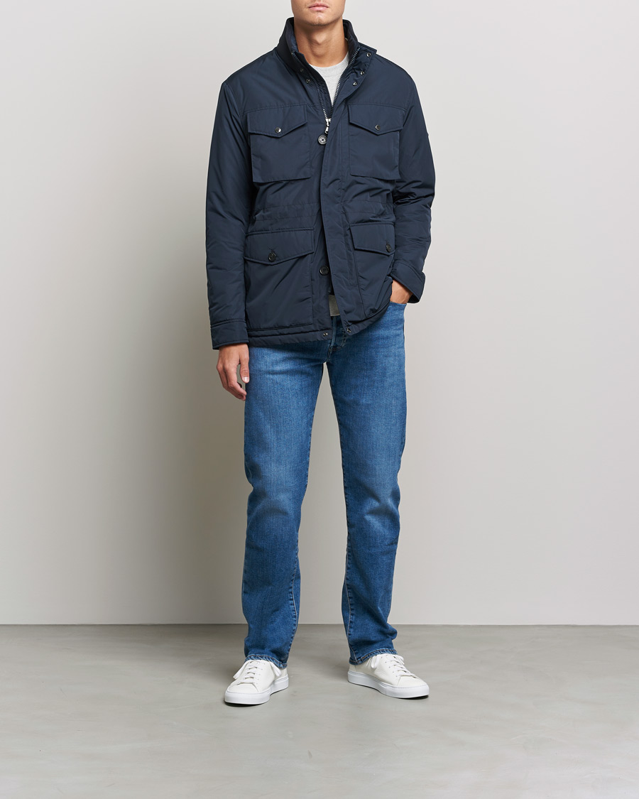 Homme | Manteaux Et Vestes | J.Lindeberg | Acer Padded Field Jacket Navy